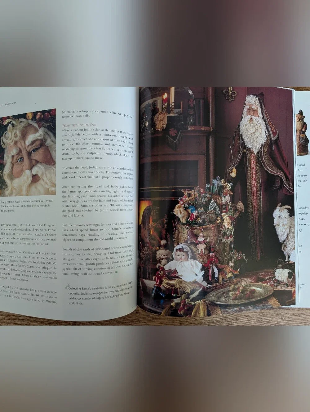 Santa Claus Collection Glossy Collector's Book, BHG Publication Vol.1